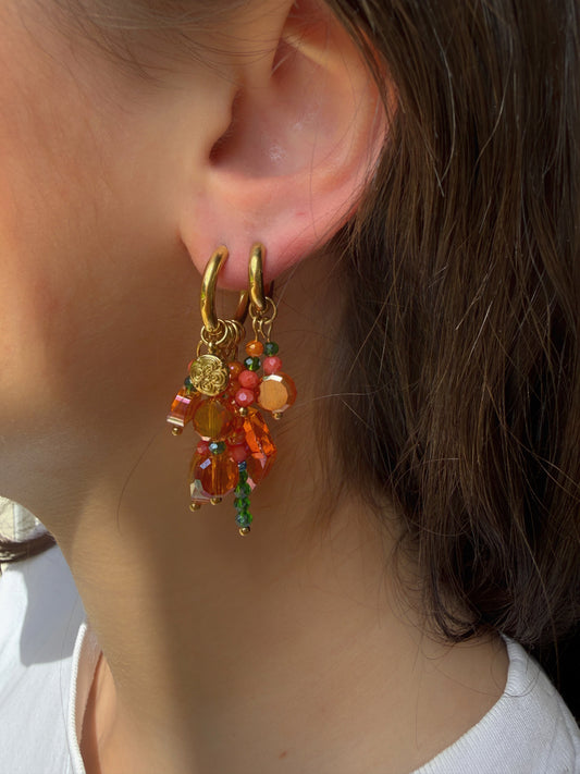 Boucles Calypso Coralia ✨