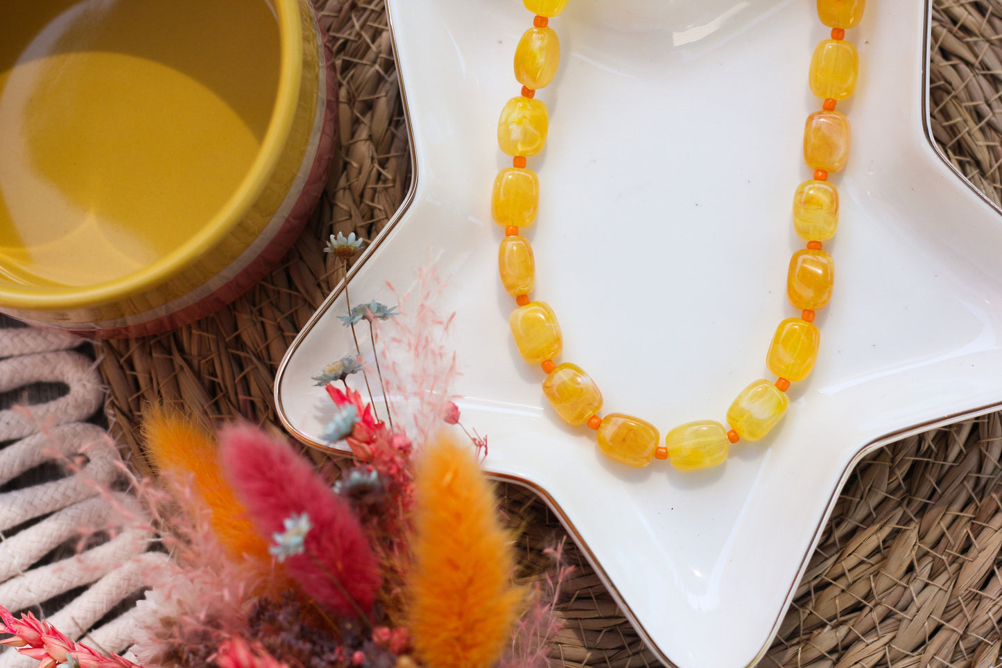🍋 Collier Limoncello