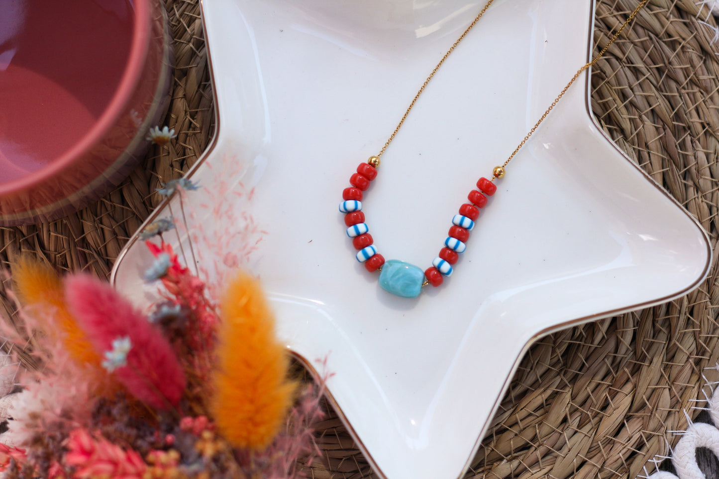 💙 Collier Corallo