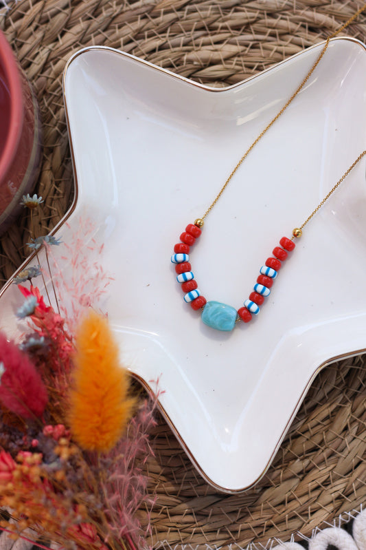 💙 Collier Corallo