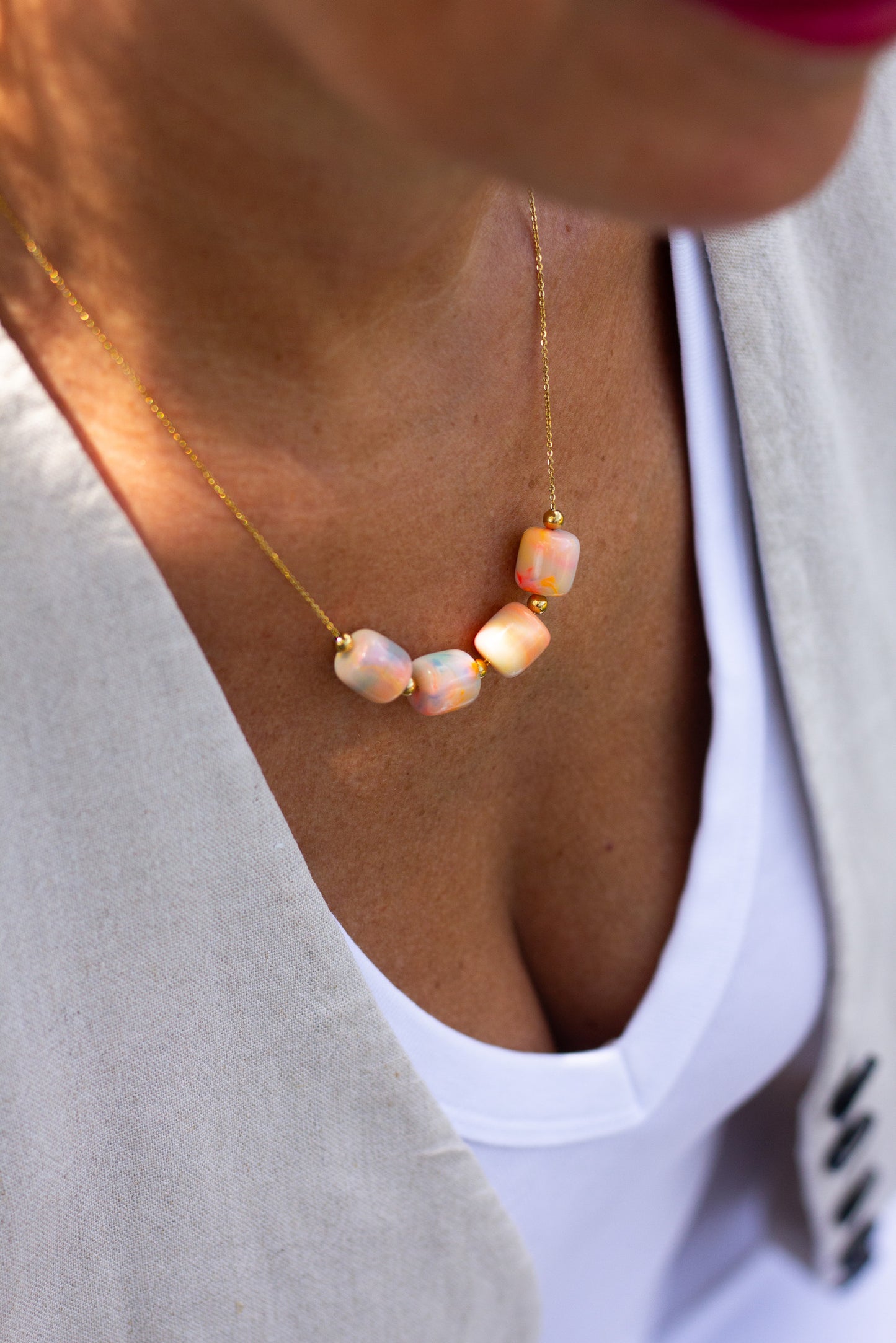 🌸 Collier Primavera