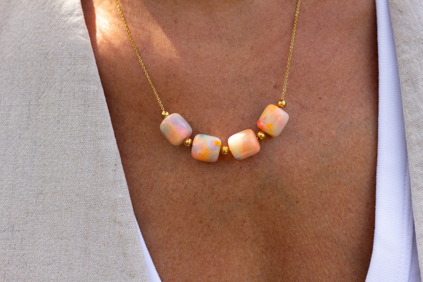 🌸 Collier Primavera