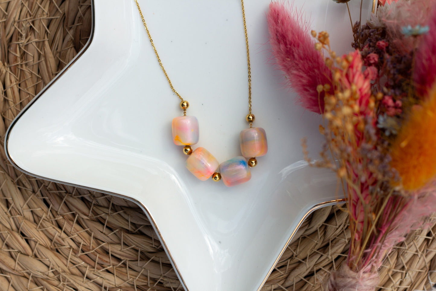 🌸 Collier Primavera