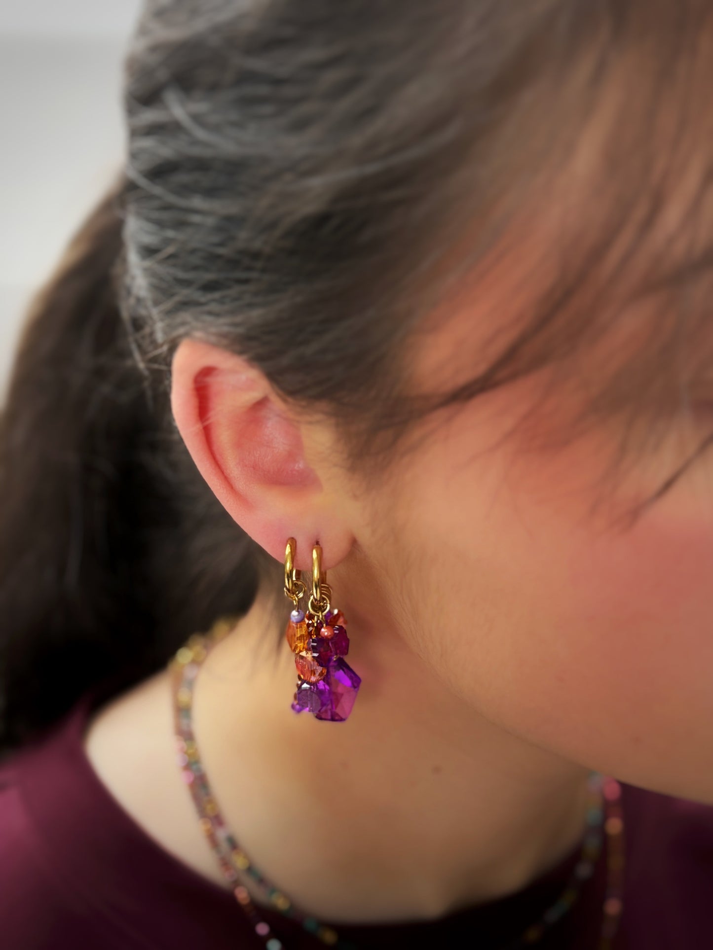 Boucles Bloom Coralia ✨