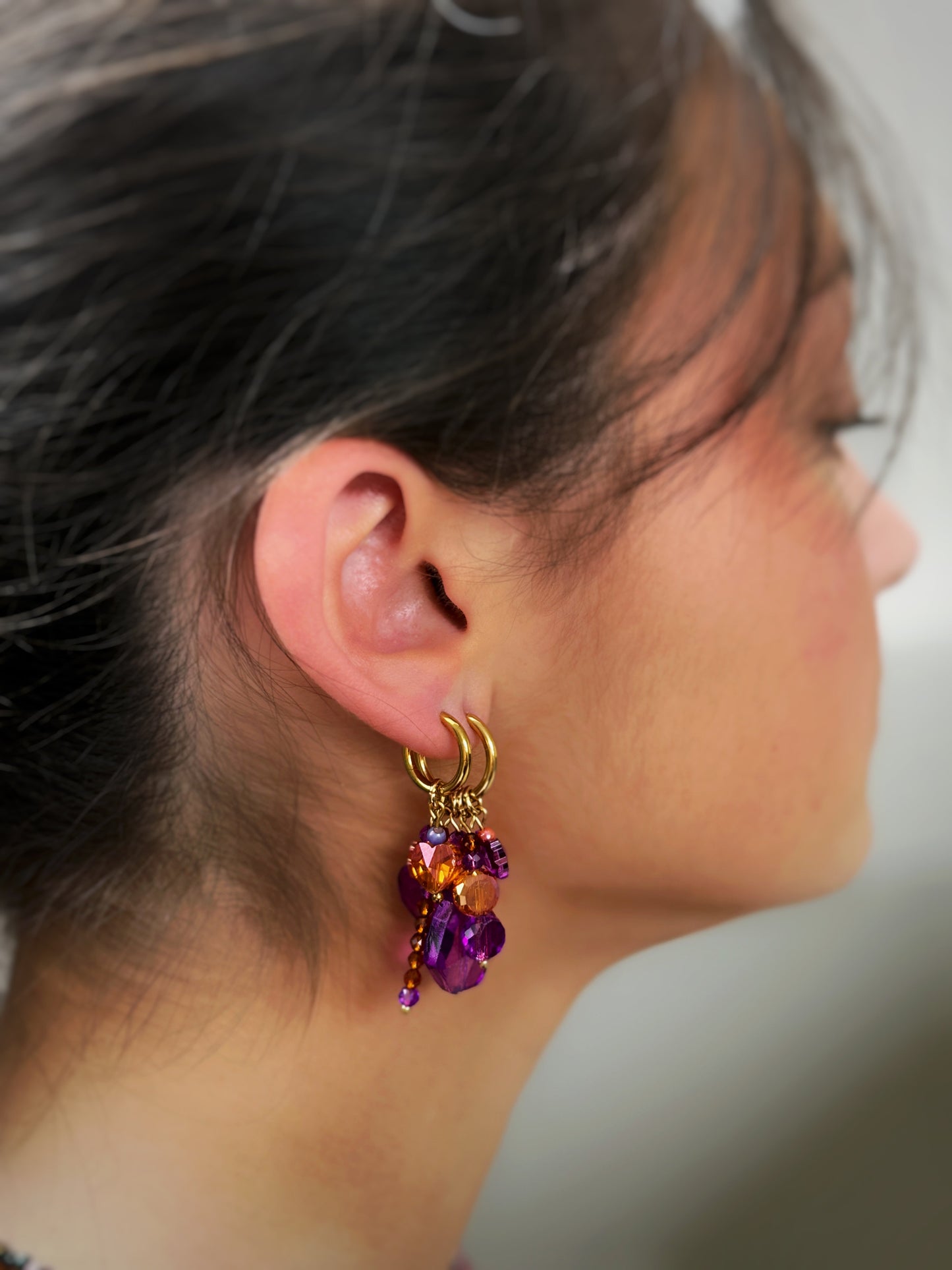 Boucles Bloom Coralia ✨