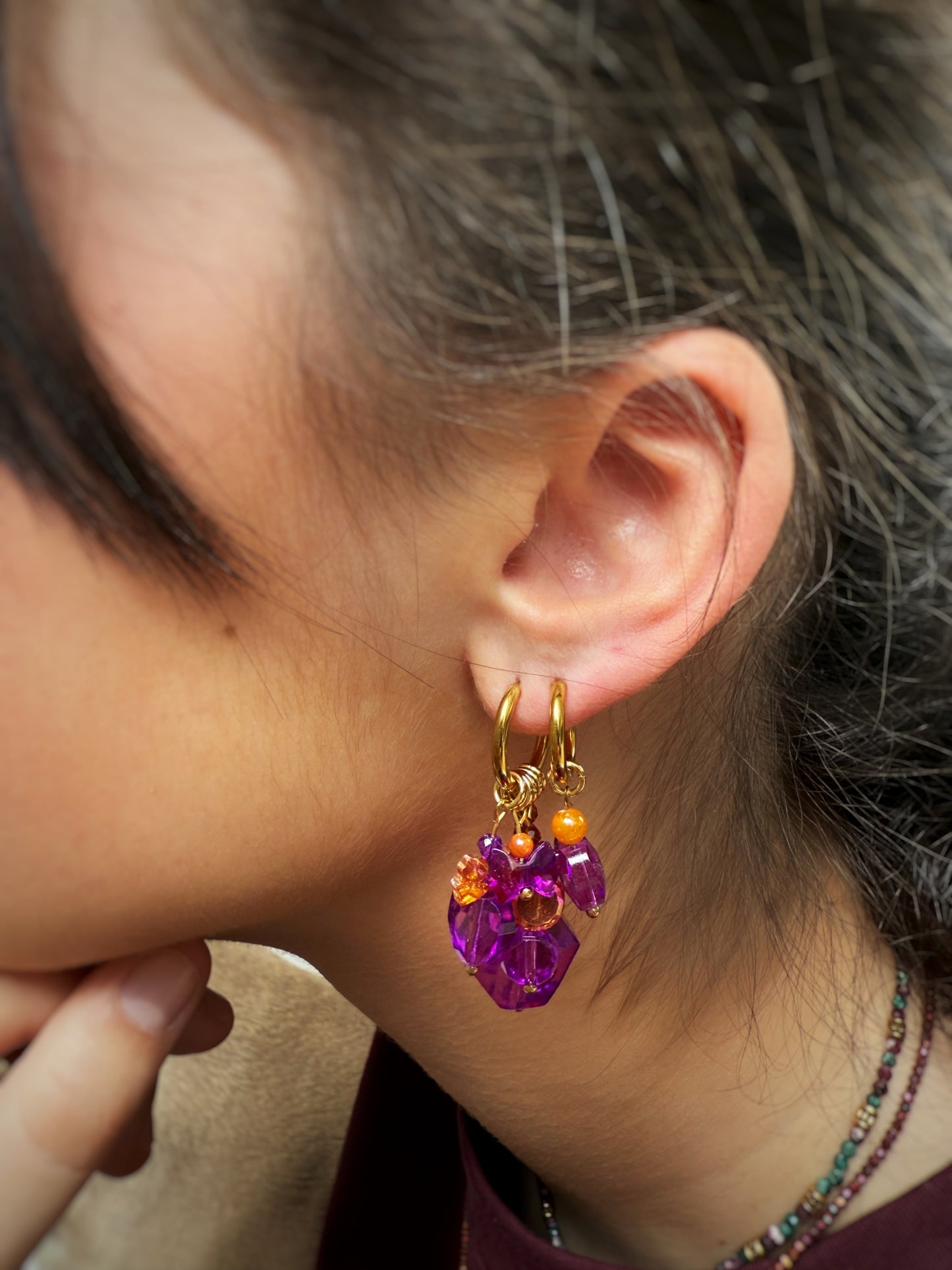 Boucles Bloom Coralia ✨