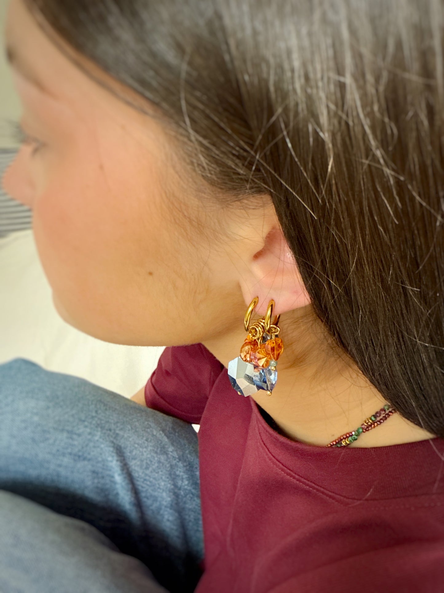 Boucles Ocean Sunset Coralia ✨