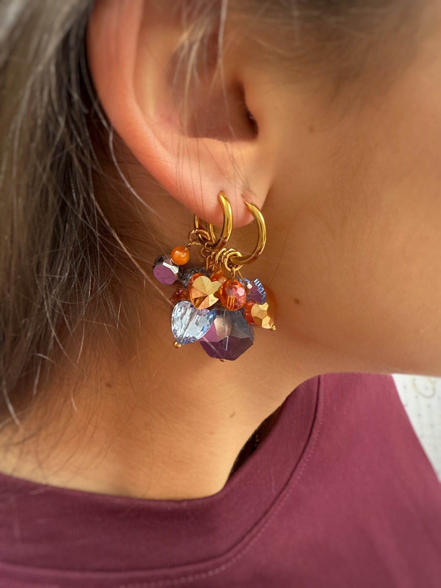 Boucles Ocean Sunset Coralia ✨