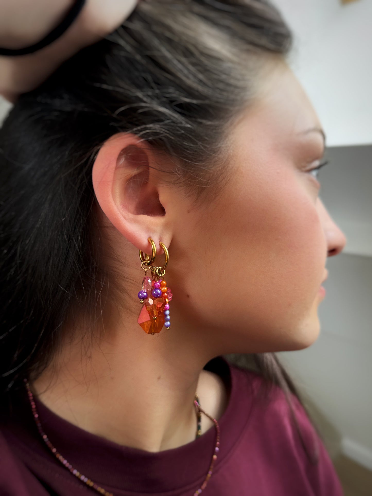 Boucles Sunset Coralia ✨
