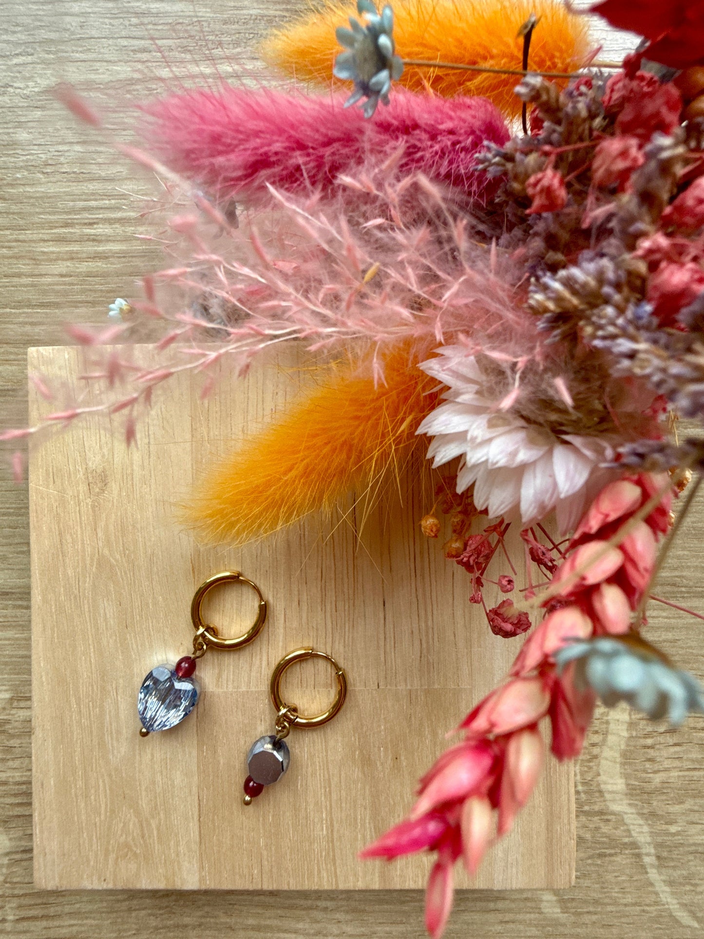 Boucles Mini Midnight Coralia ✨