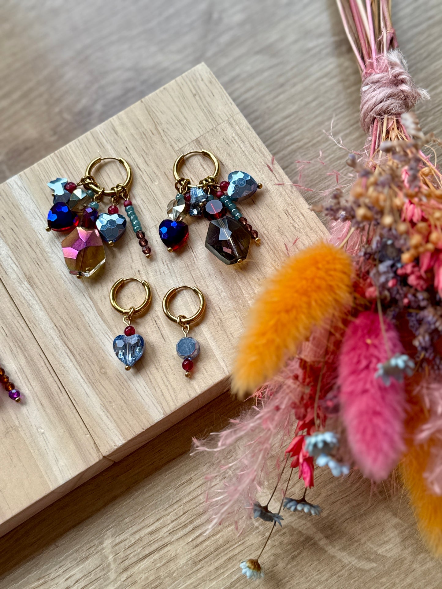 Boucles Midnight Coralia ✨