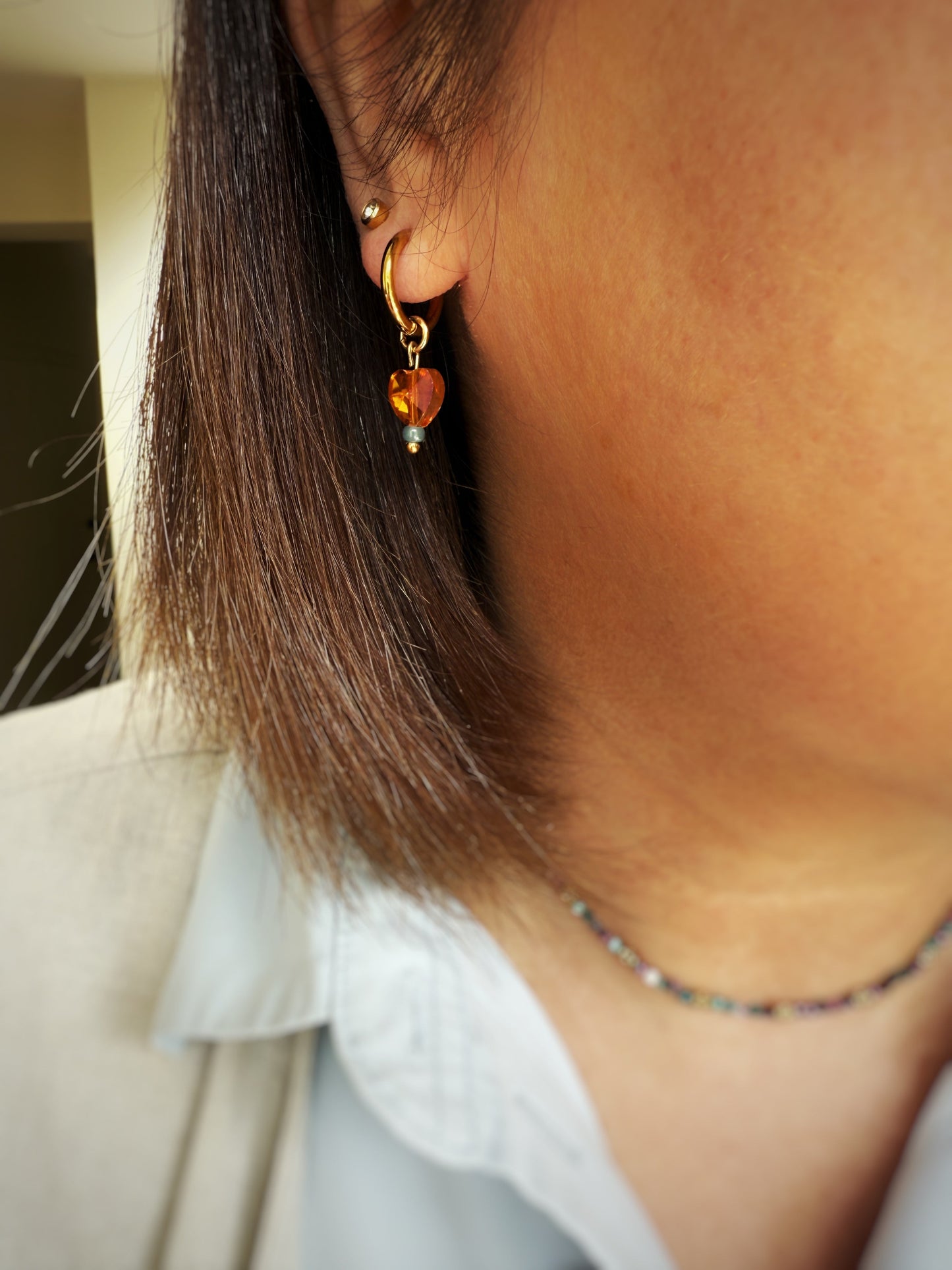Boucles Mini Ocean Sunset Coralia ✨