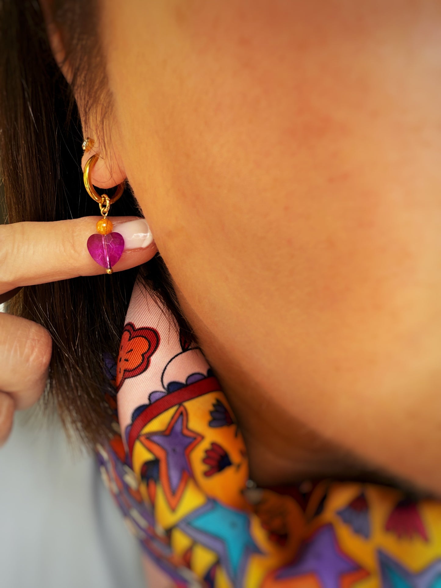 Boucles Mini Bloom Coralia ✨
