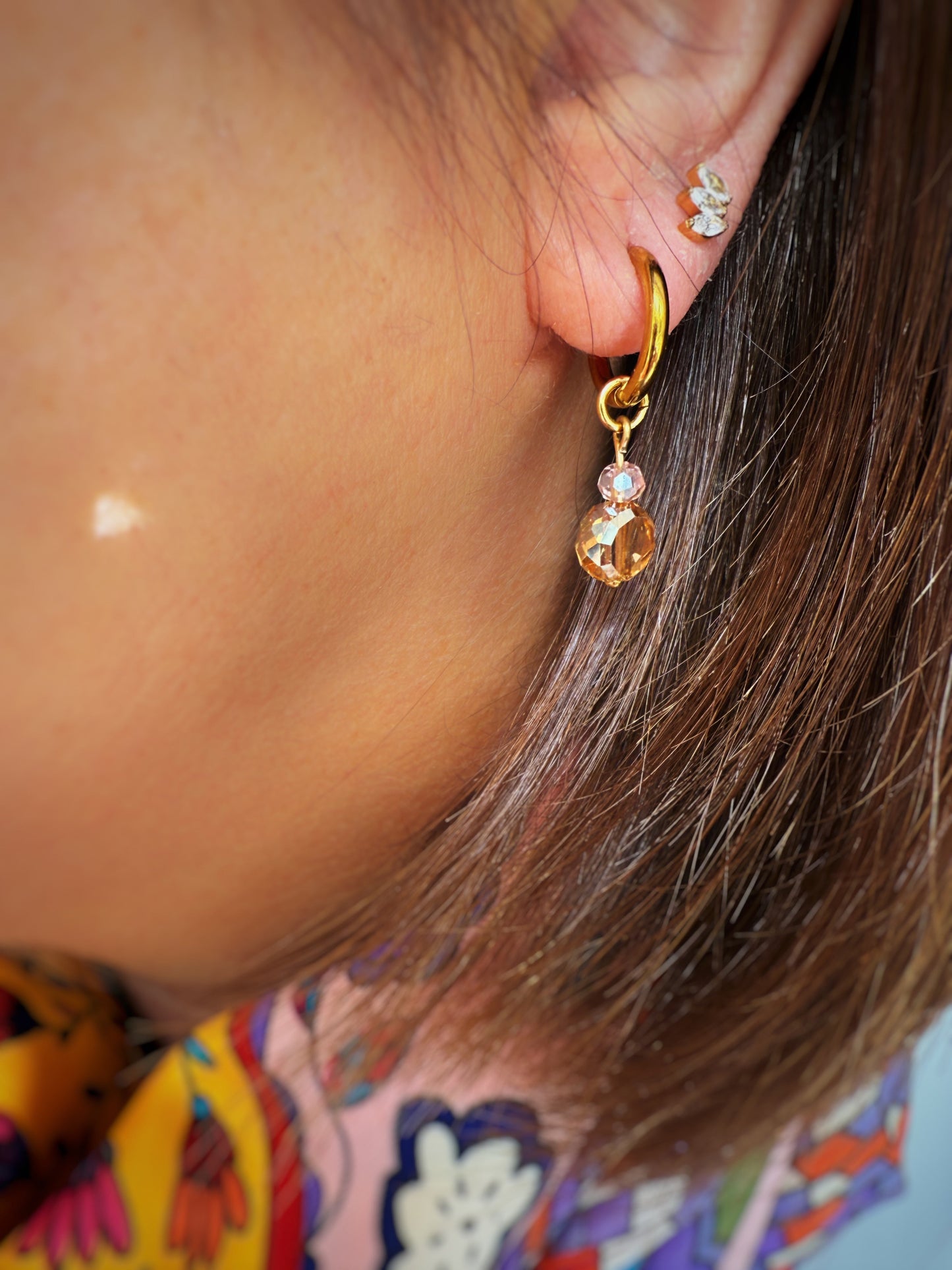 Boucles Mini Blush Coralia ✨