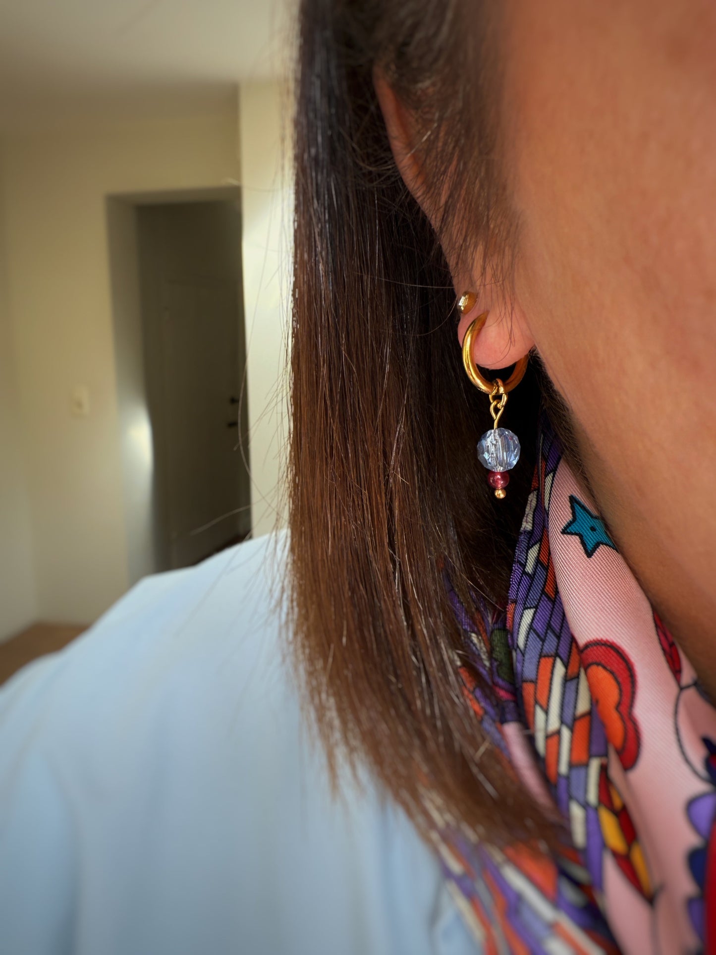 Boucles Mini Midnight Coralia ✨