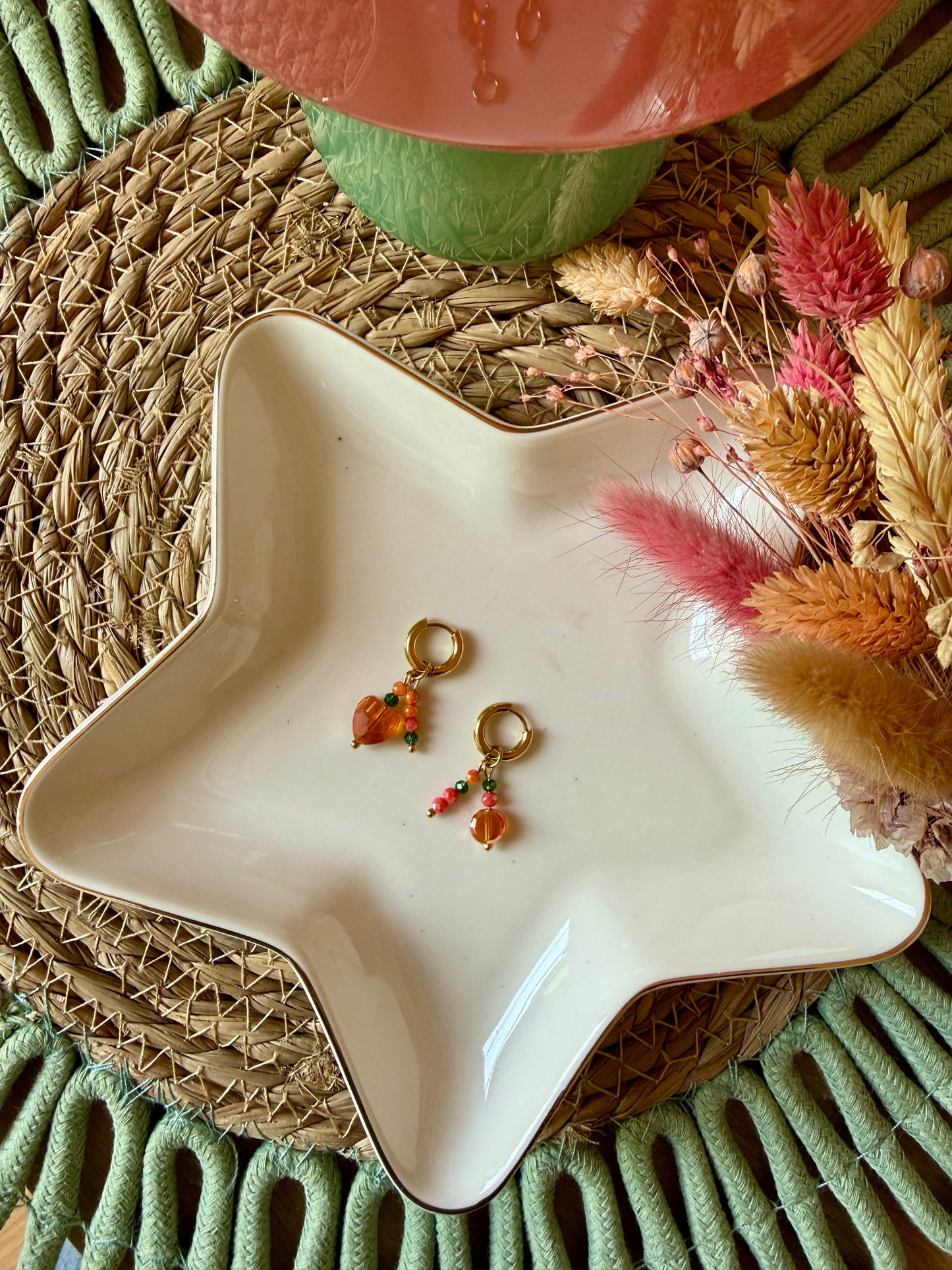 Boucles Mini Calypso Coralia ✨
