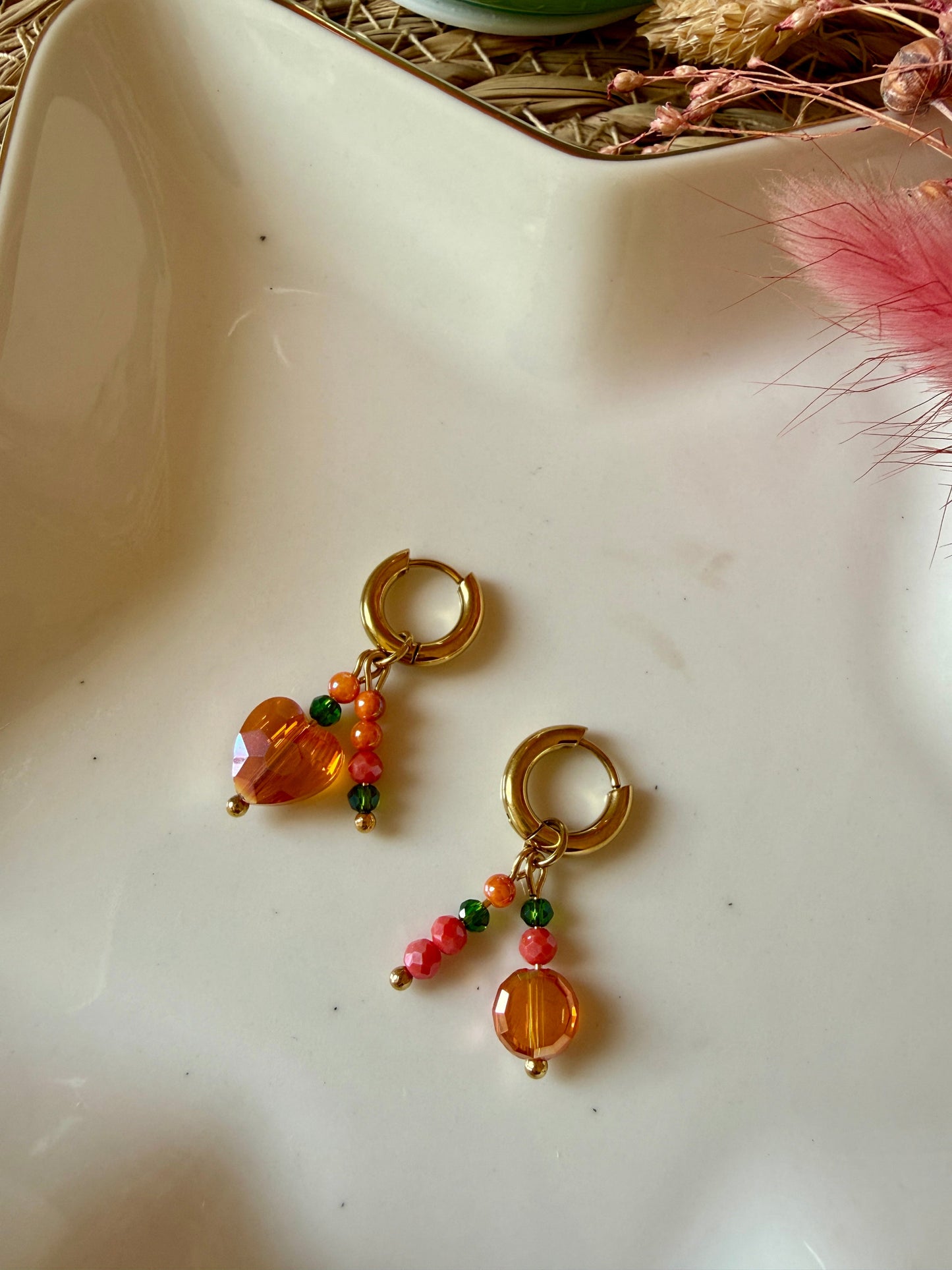 Boucles Mini Calypso Coralia ✨