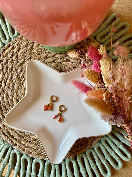 Boucles Mini Calypso Coralia ✨