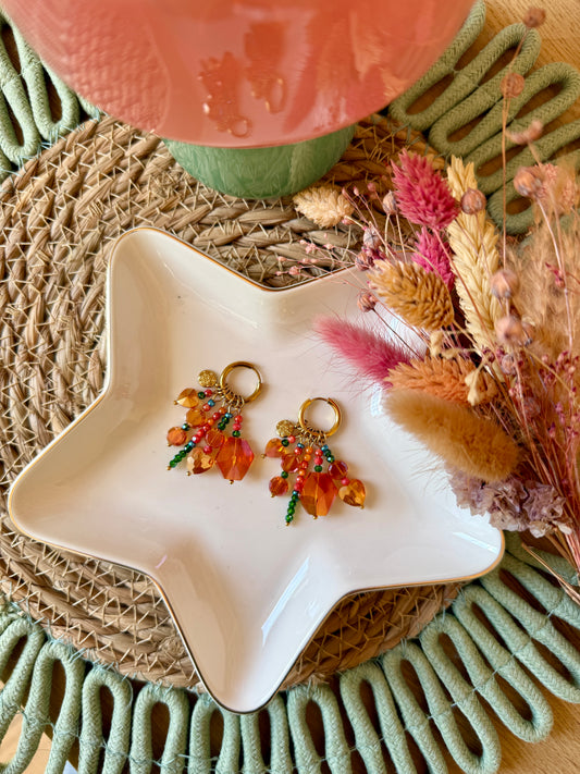 Boucles Calypso Coralia ✨