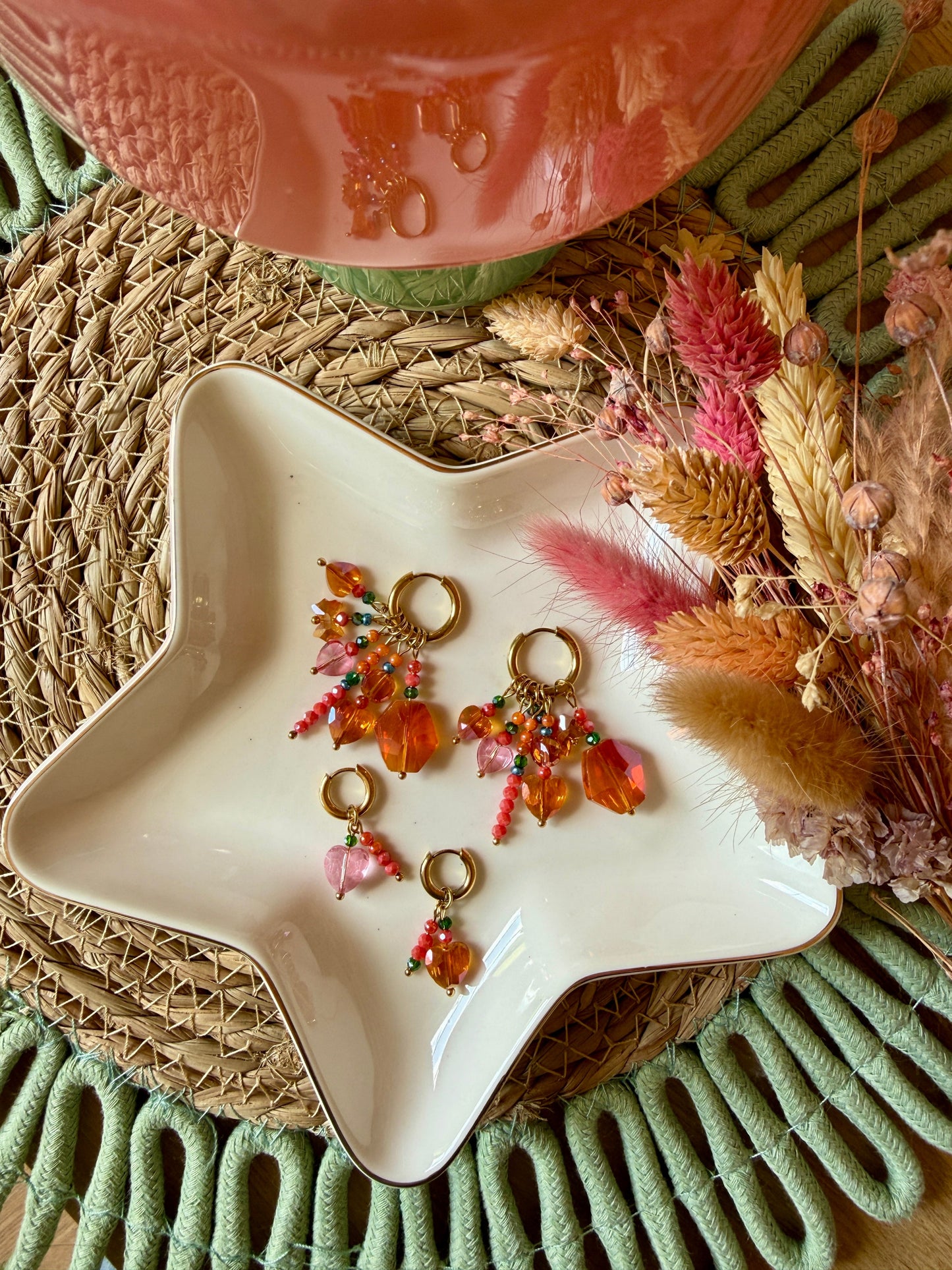 Boucles Mini Mango Coralia ✨