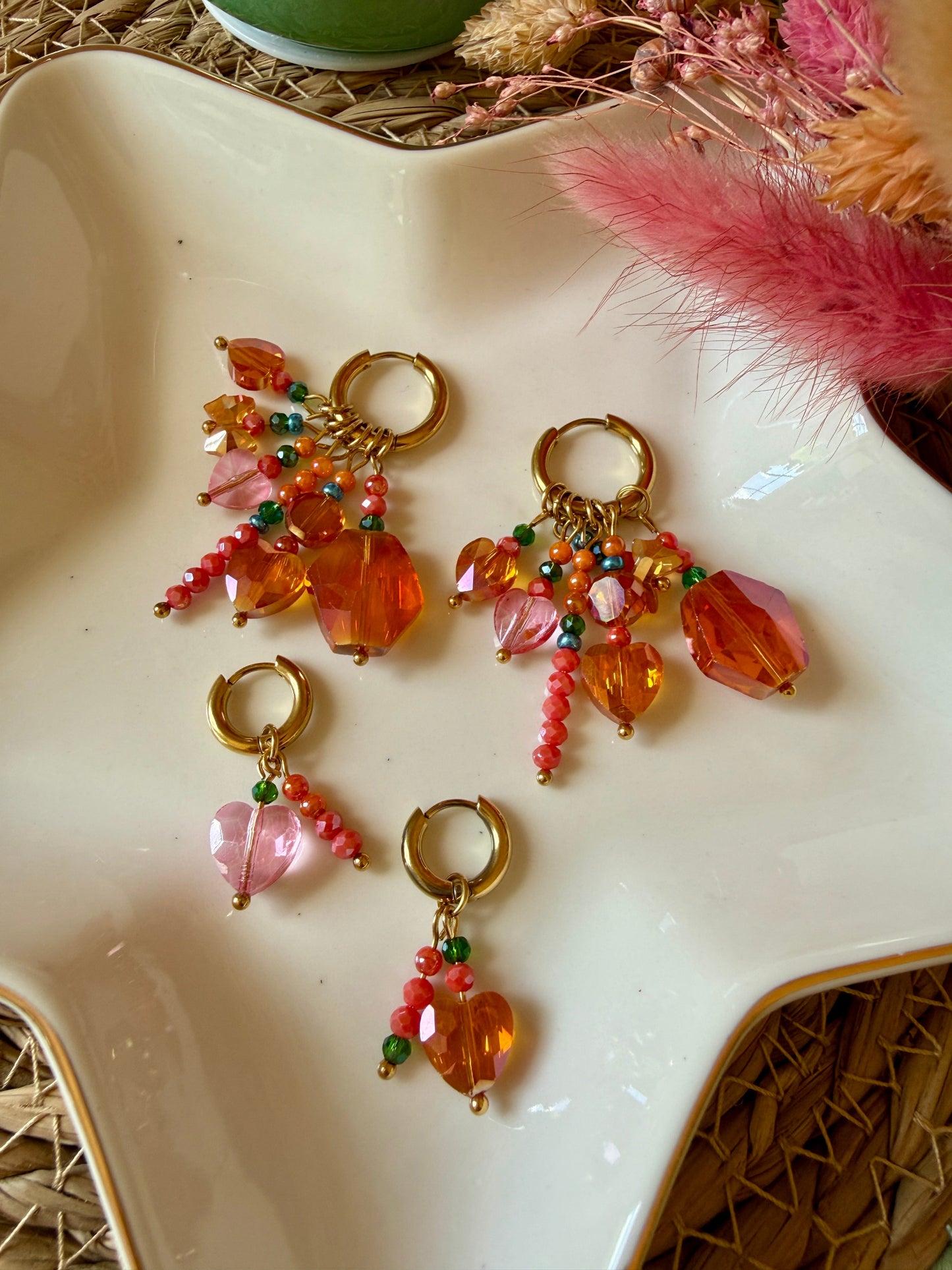 Boucles Mango Coralia ✨