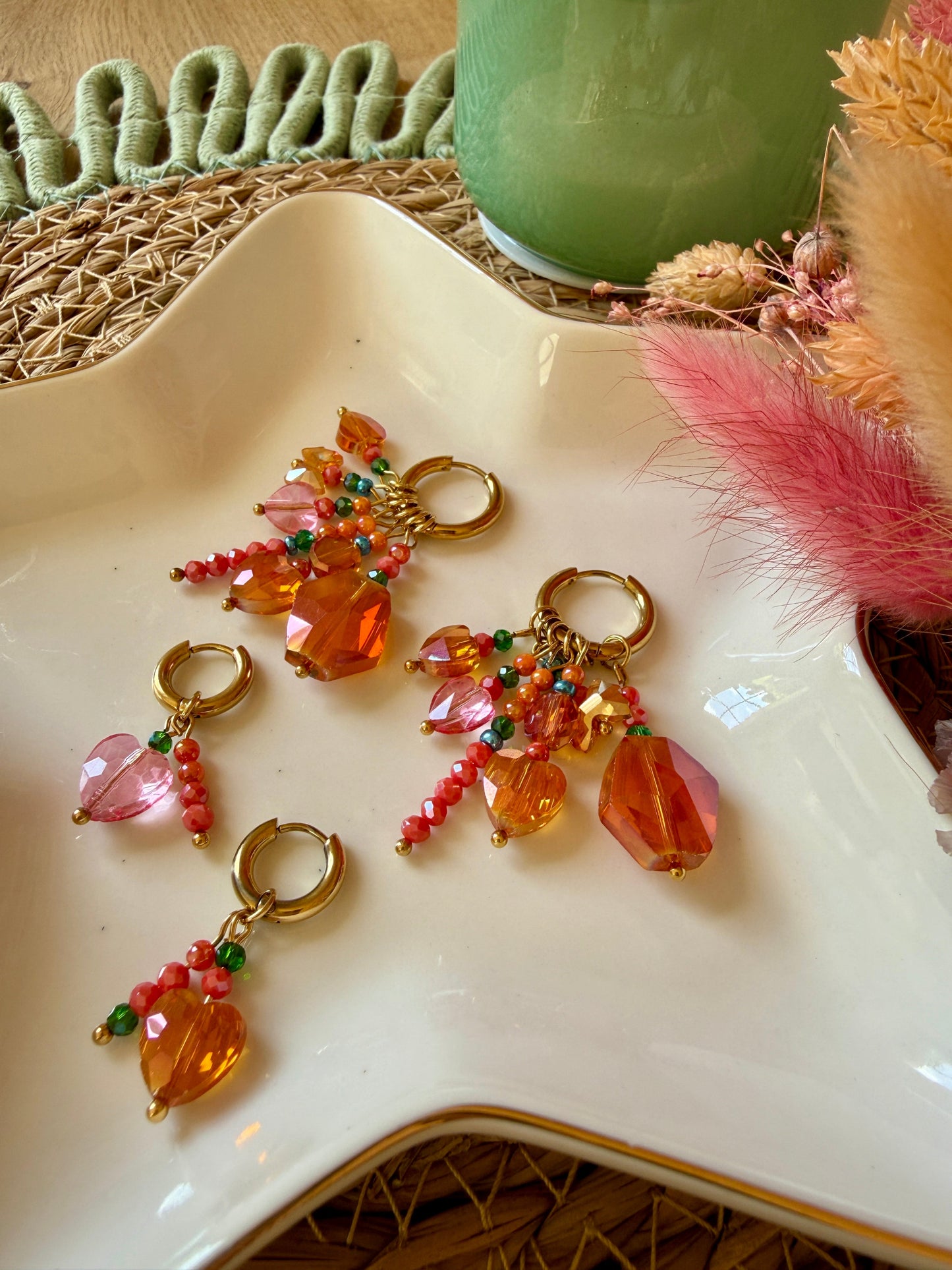 Boucles Mini Mango Coralia ✨