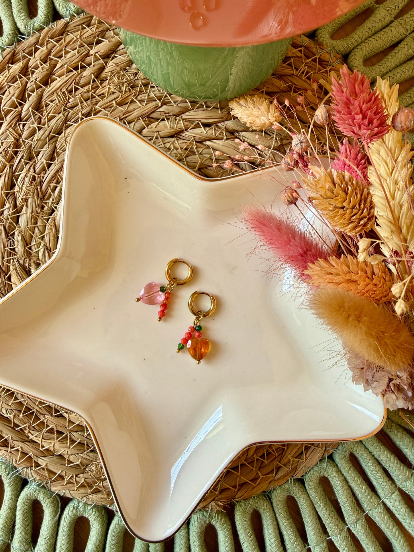 Boucles Mini Mango Coralia ✨