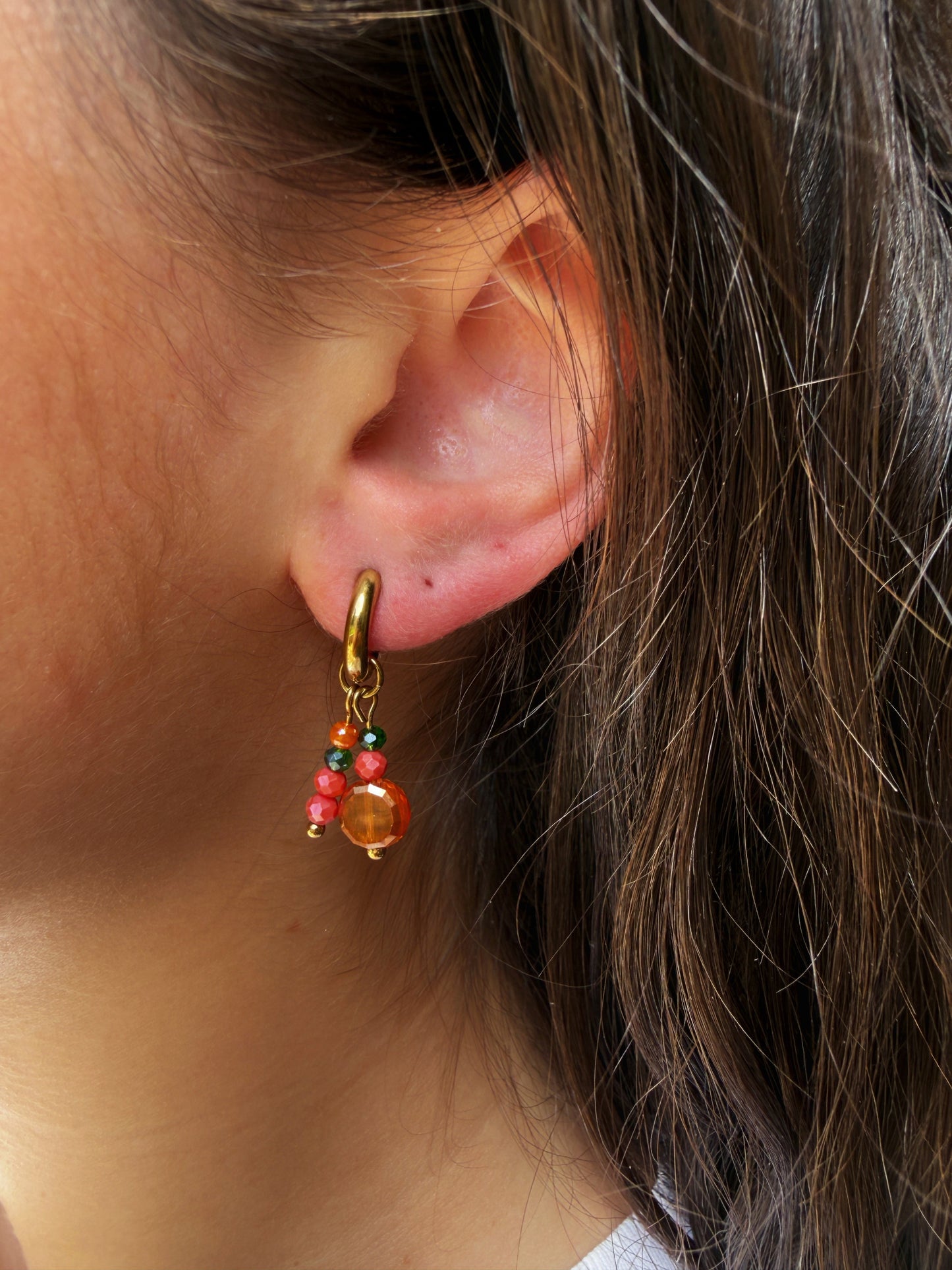 Boucles Mini Calypso Coralia ✨