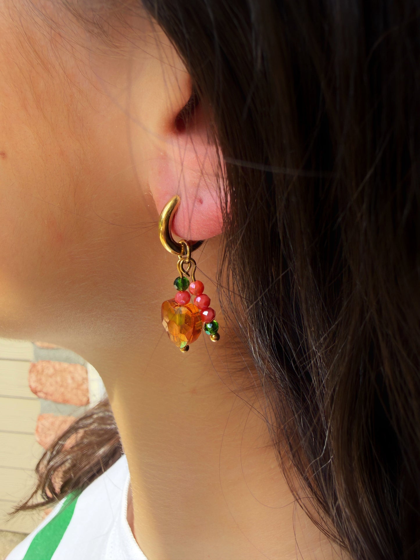 Boucles Mini Mango Coralia ✨